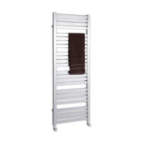 Handdoekradiator Sapho Nevel Recht 55.5x104.3 cm 440W Zilver 