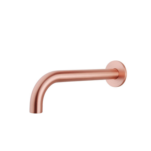 Inbouwuitloop Wiesbaden Rond 25 cm 1/2'' Geborsteld Koper 