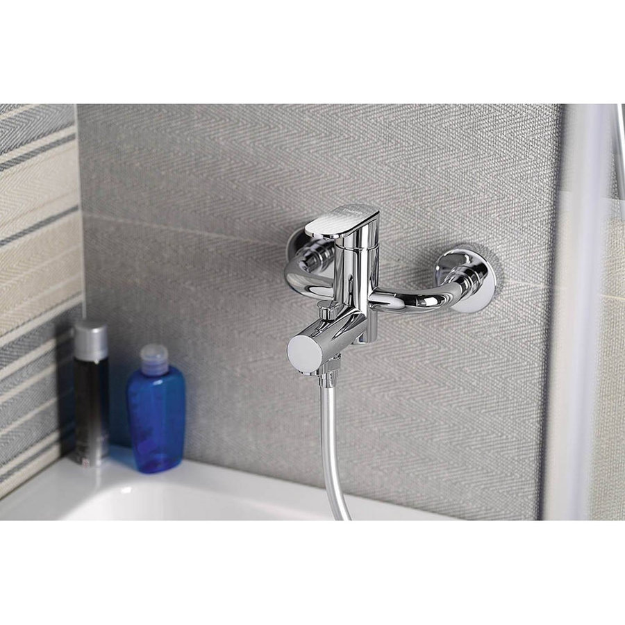 Opbouw Badkraan Sapho Dandy Mengkraan 1-hendel 16 cm Chroom