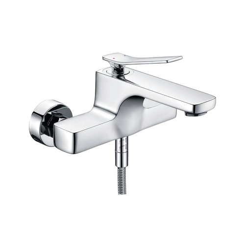 Badkraan Opbouw Sapho Jumper Mengkraan 1-hendel 12.8 cm Chroom 