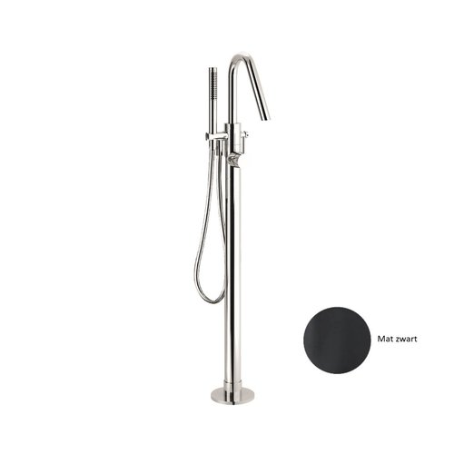 Vrijstaand Badmengkraan Sanimex Giulini Badset Incl. Handdouche Mat Zwart  Vrijstaand Badmengkraan Sanimex Giulini Badset Incl. Handdouche Mat Zwart