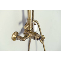 Regendoucheset Opbouw Sapho Antea Compleet Thermostatische � 20 cm Brons