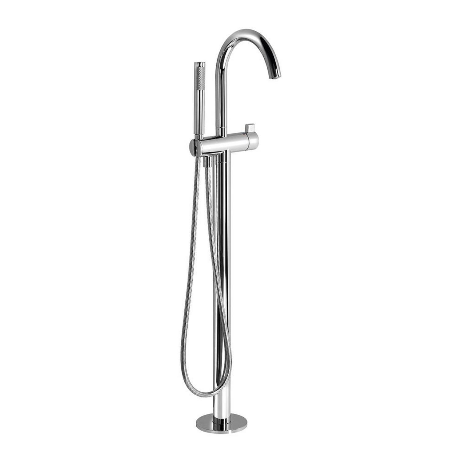 Vrijstaande Badmengkraan Sapho Rhapsody 107.7 cm met Handdouche Chroom Sapho