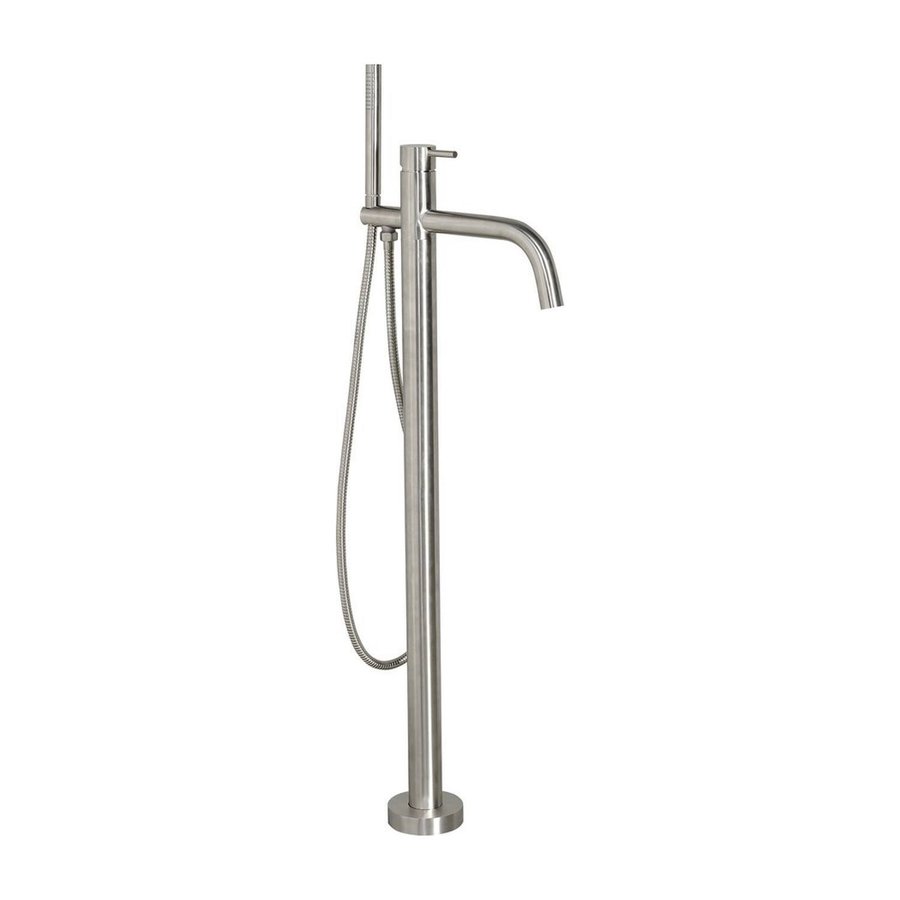 Vrijstaande Badmengkraan Sapho Minimal 101.3 cm met Handdouche RVS