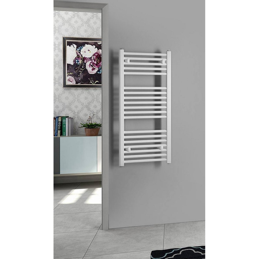 Handdoekradiator Sapho Direct Recht 60x98.6 cm 541W Wit