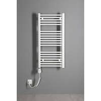 Handdoekradiator Sapho Direct Recht 60x98.6 cm 541W Wit