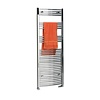 Sapho Handdoekradiator Sapho Alya Gebogen 50x111.8 cm 428W Chroom