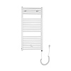 Sapho Elektrische Handdoekradiator Sapho Recht 45x97 cm 415W Wit