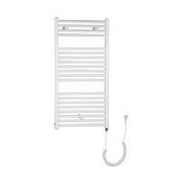 Elektrische Handdoekradiator Sapho Recht 45x97 cm 415W Wit