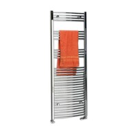 Handdoekradiator Sapho Alya Gebogen 50x176 cm 689W Chroom