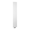 Designradiator Sapho Colonna Recht Middenaansluiting 29.8x180 cm 614W Wit