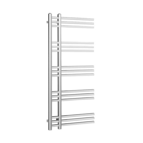 Handdoekradiator Sapho Magdalena Recht 50x120 cm 408W Chroom 