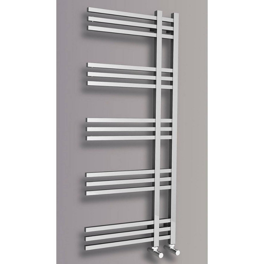 Handdoekradiator Sapho Magdalena Recht 50x120 cm 408W Chroom