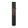 Sapho Designradiator Sapho Colonna Recht Middenaansluiting 29.8x180 cm 614W Antraciet