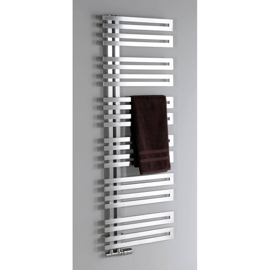 Designradiator Sapho Volga Recht 50x150 cm 465W Geborsteld RVS