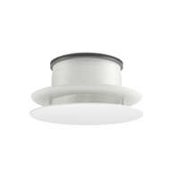 Afvoerventiel Design BWS Ventilatie Rond 12.5cm Wit