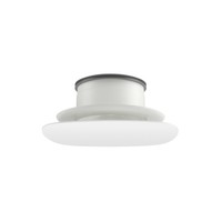 Afvoerventiel Design BWS Ventilatie Afgerond Vierkant 12.5cm Wit