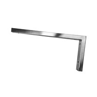 Ophangbeugel Wiesbaden tbv Wastafelblad 46x22 cm L-Vormig Geborsteld Staal (per stuk)