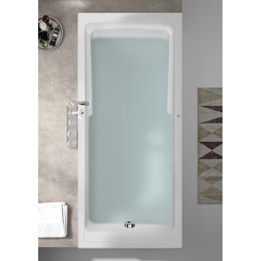 Allibert Whirlpool Micropearl 170x75 cm Wit