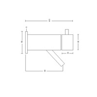 Inbouw Toiletkraan Best Design Spador Lyon 1-hendel 11.9 cm Mat Rose Goud