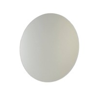 Badkamerspiegel Sapho Aqualine Rond 50 cm Zonder Omlijsting Aluminium