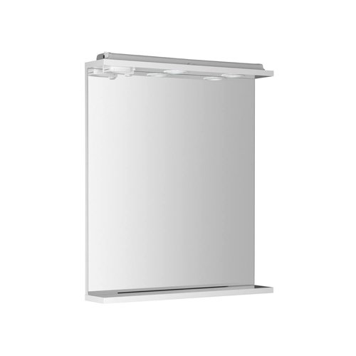 Badkamerspiegel Sapho Korin 60x70x12 cm Incl. Planchet en LED Verlichting / Stopcontact 