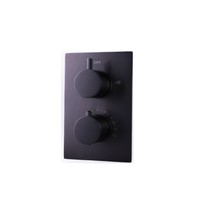 Badkraan Inbouw Boss & Wessing Nero Compleet met Handdouche Mat Zwart