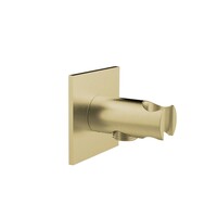 Handdouchehouder Herzbach Living Spa PVD-Coating Vierkant 7x7 cm Messing Goud