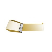 Toiletrolhouder Sapho Soul Crystal 15.8 cm Goud