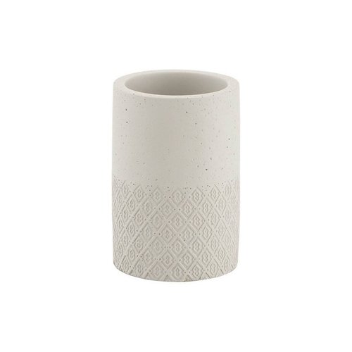 Tandenborstelhouder Sapho Afrodite Vrijstaand 11.5x7.6 cm Beton Beige 