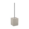 Sapho Toiletborstelhouder Sapho Quadrotto Vrijstaand 38x9.5 cm Polyresin Beige