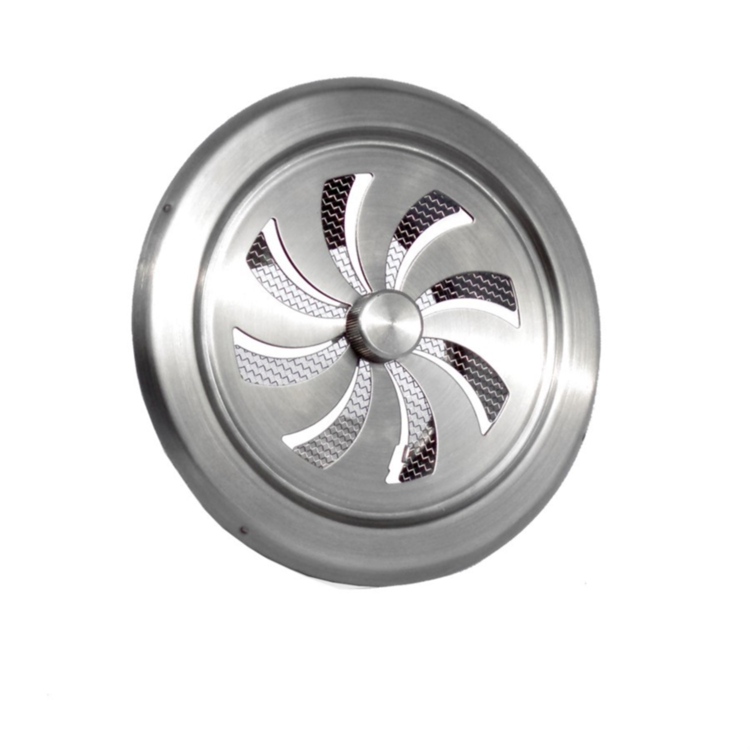 Ventilatierooster Weha Rond Afsluitbaar 12.5 cm RVS Weckx