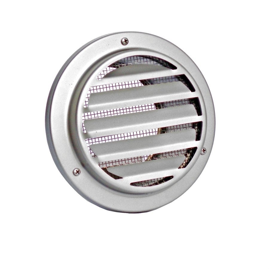 Schoepen Ventilatierooster Weha Rond 12.5 cm RVS Weckx