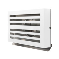 Overdruk Ventilatierooster Beta 15 cm Mat Wit