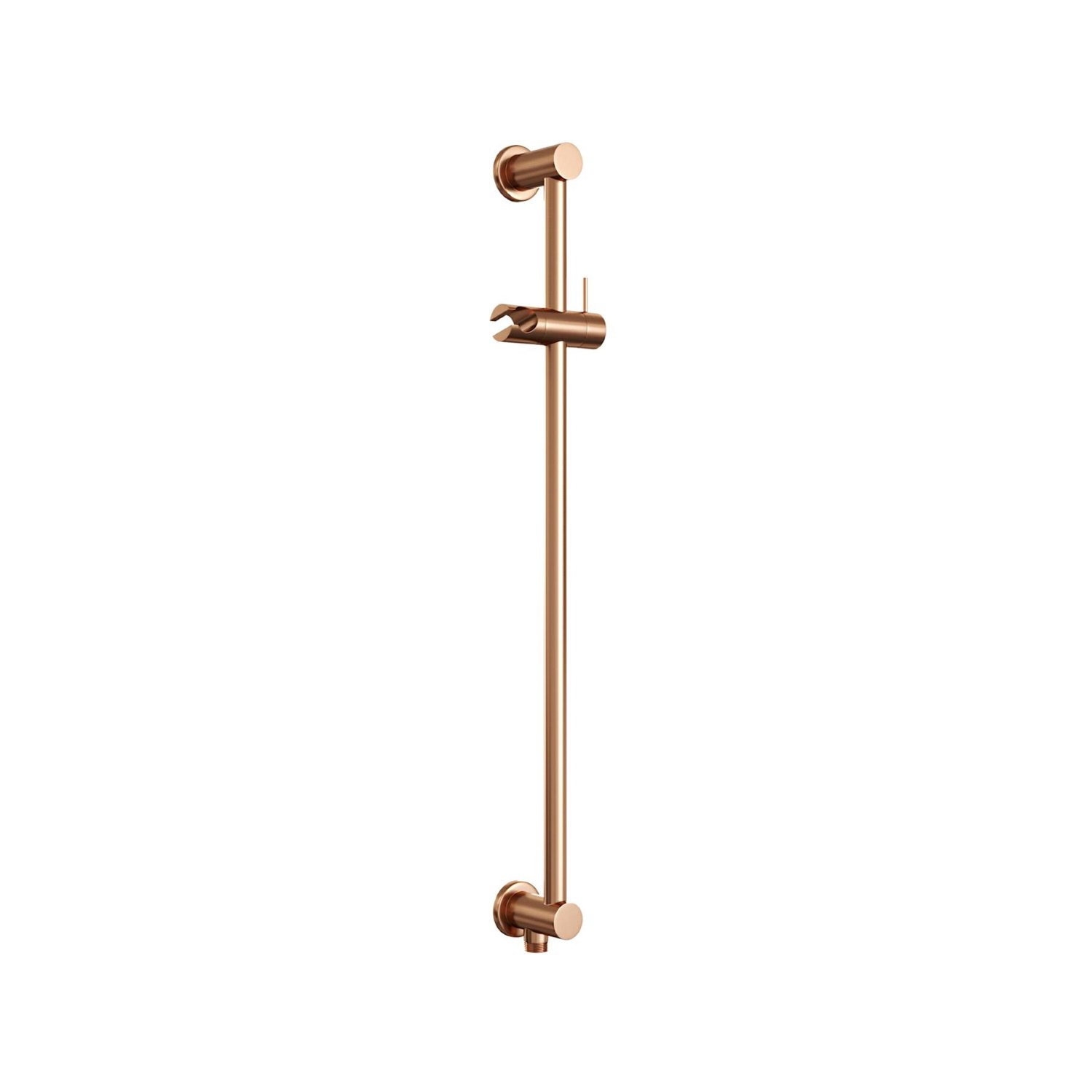 Glijstang Brauer Copper 70 cm Met Wandaansluitbocht Koper Brauer