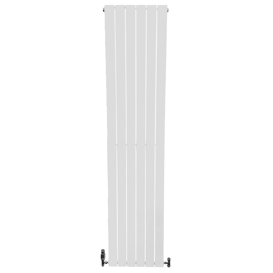 Radiator Boss & Wessing Jarmilo 200x45 cm Midden Onder Aansluiting Dubbel Wit (1461 Watt)