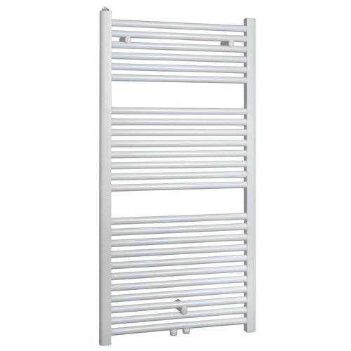 Radiator Boss & Wessing Emma 118,5x60 cm Midden Onder Aansluiting Wit (830 Watt) 