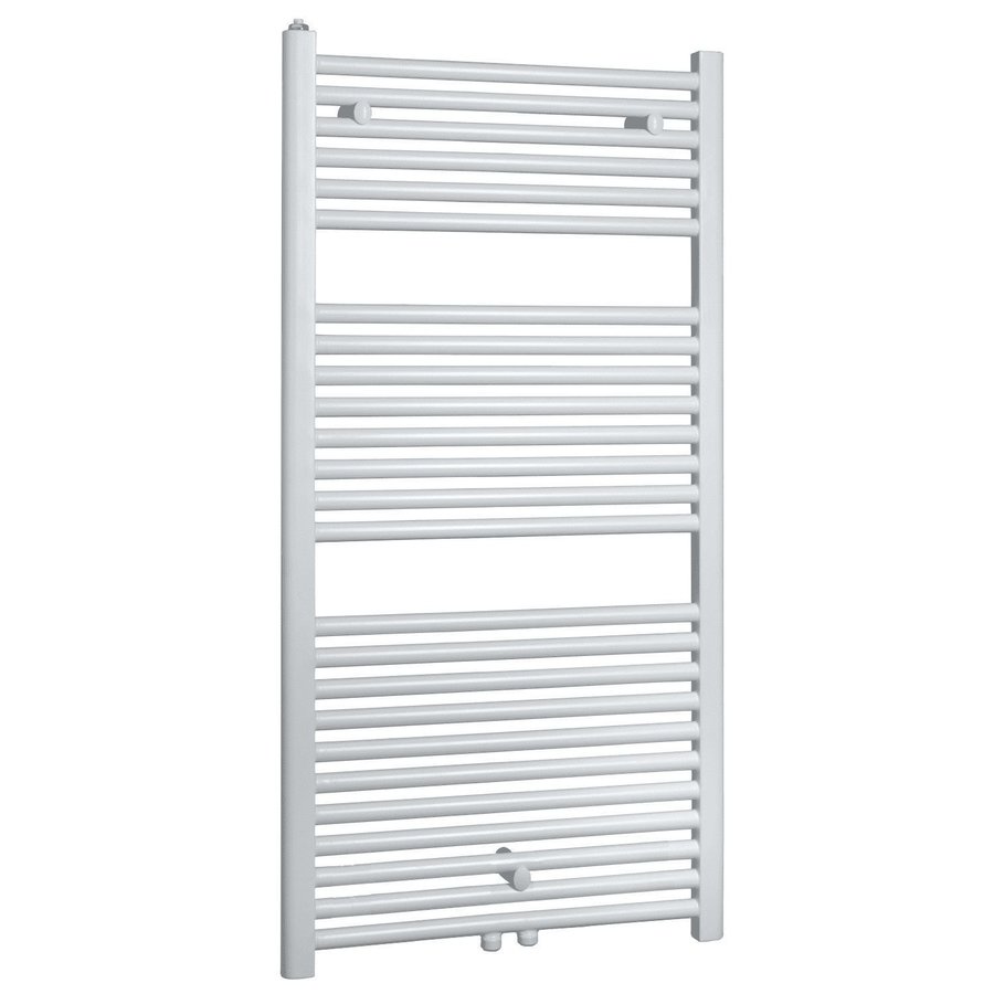 Radiator Boss & Wessing Emma 118,5x60 cm Midden Onder Aansluiting Wit (830 Watt)