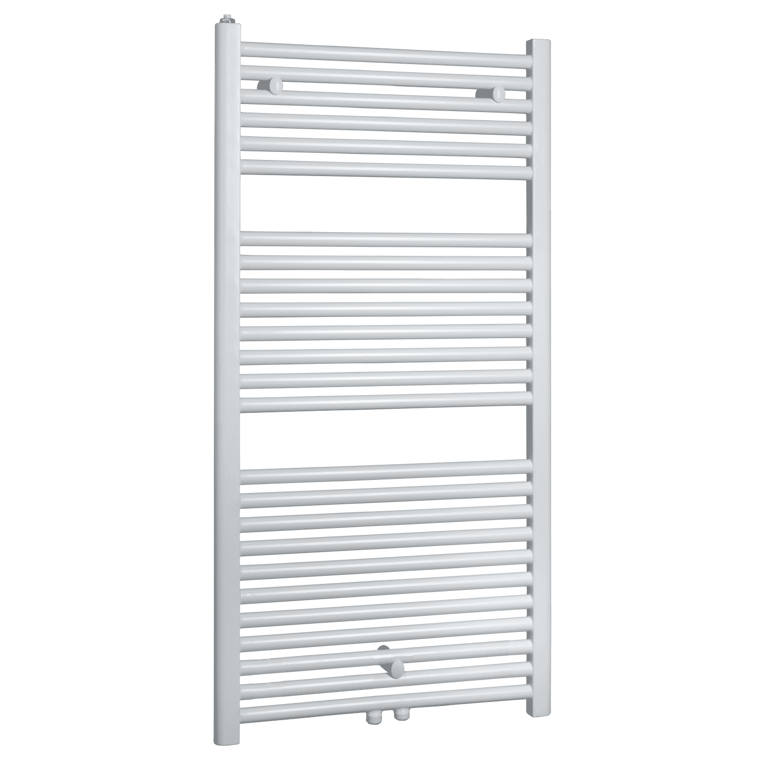 Radiator Boss & Wessing Emma 118,5x45 cm Midden-Onder Aansluiting Wit Boss & Wessing