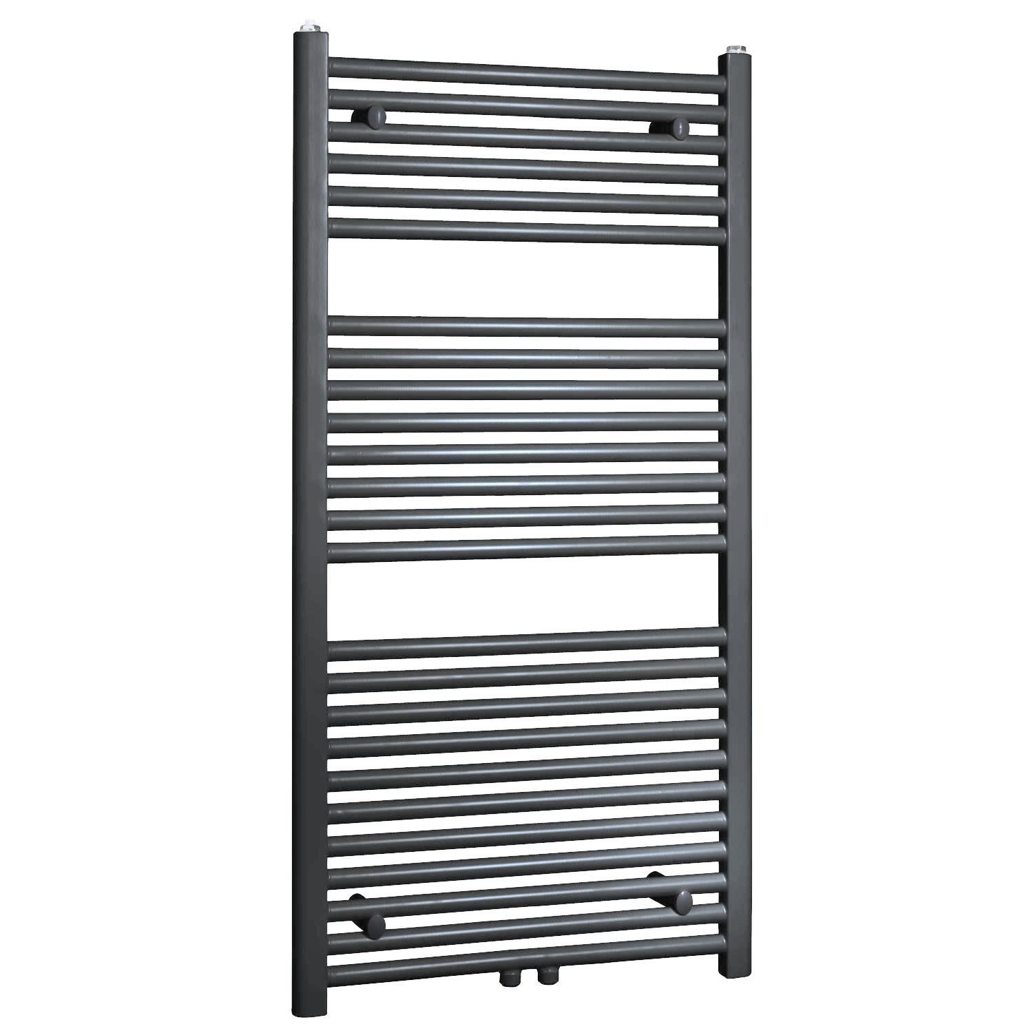 Radiator Boss & Wessing Emma 118,5x60 cm Midden-Onder Aansluiting Antraciet Boss & Wessing