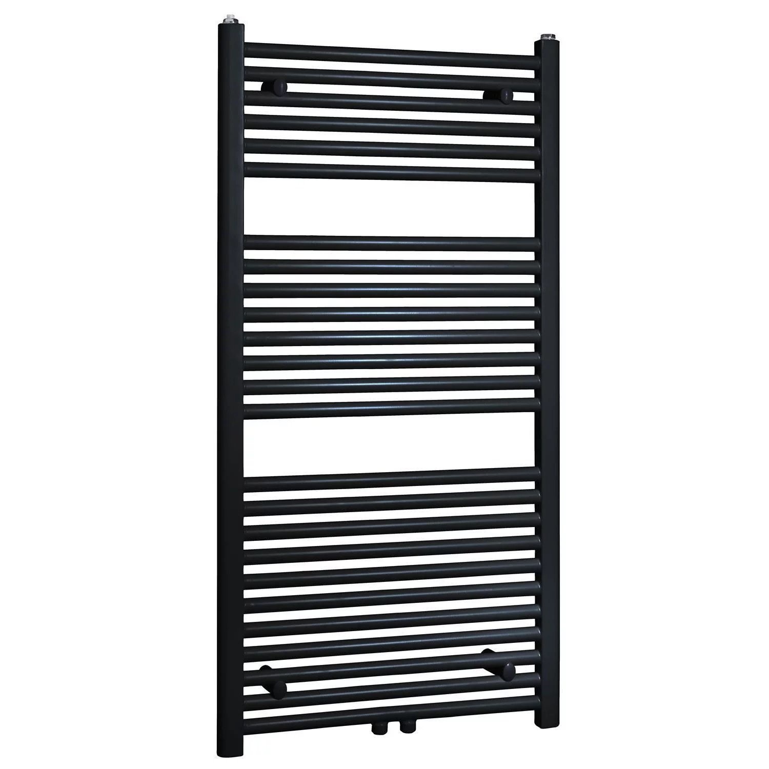 Radiator Boss & Wessing Emma 118,5x45 cm Midden-Onder Aansluiting Antraciet Boss & Wessing