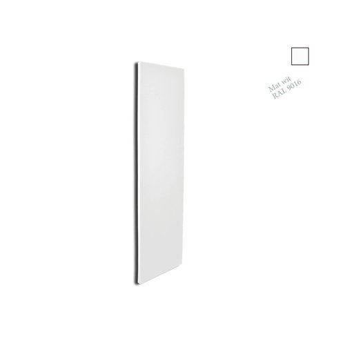 Designradiator Sanicare Denso 180x40 Mat Wit Inclusief Ophanging 948 Watt (onderzijde aansluiting) 