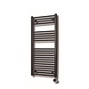 Elektrische Design Radiator Sanicare Plug En Play 111,8 x 60 cm Inox Look Thermostaat Chroom 730 Watt