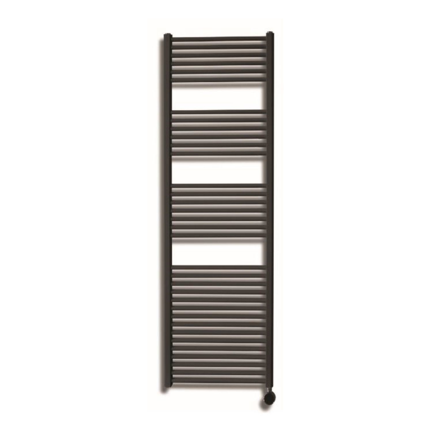 Elektrische Design Radiator Sanicare Plug En Play 172 x 45 cm Zilver Grijs Thermostaat Zwart 920 Wat