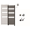 Elektrische Design Radiator Sanicare Plug En Play 172 x 60 cm Chroom Thermostaat Chroom 822 Watt