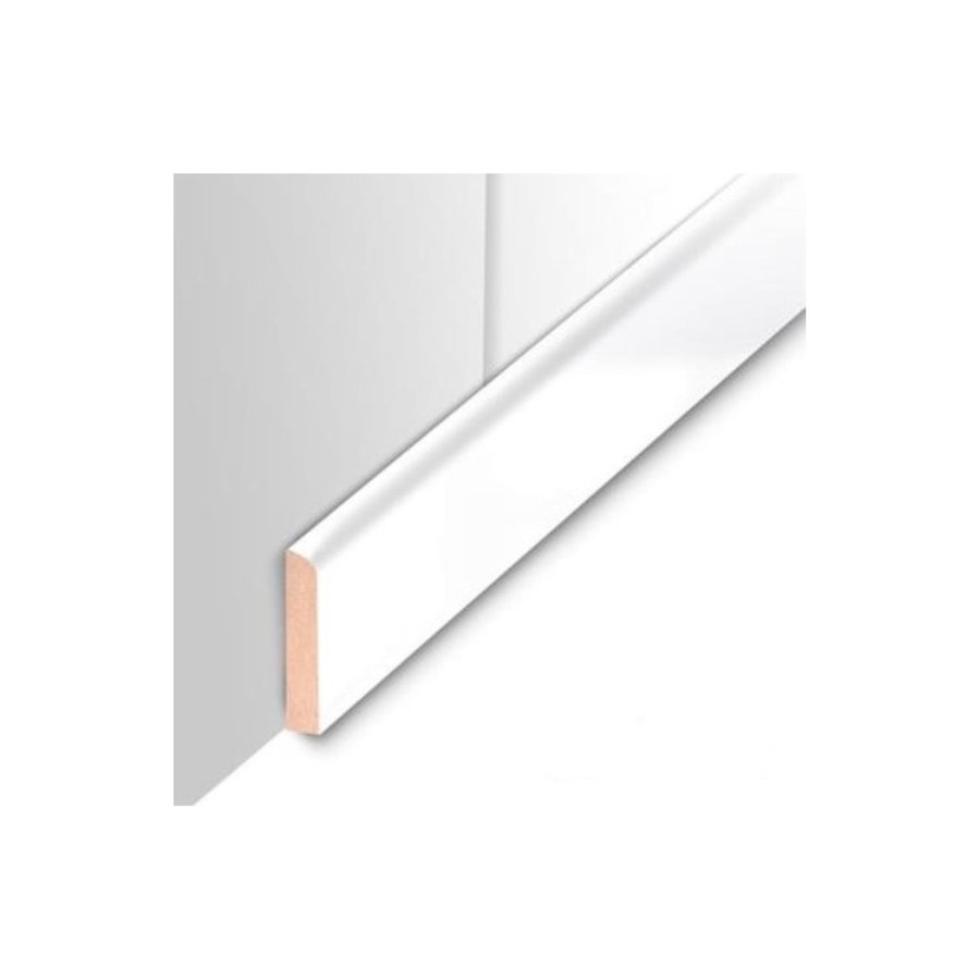 Plafondplint MDF Sanimex Mat Wit 260 cm x 4 cm x 8 mm