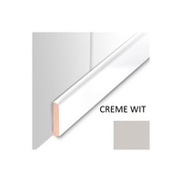 Plafondplint MDF Sanimex Crème Wit 260 cm x 4 cm x 8 mm