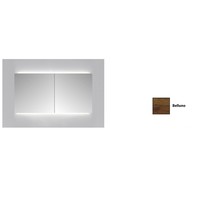 Spiegelkast Sanicare Qlassics Ambiance 90 cm 2 Spiegeldeuren Belluno Eiken