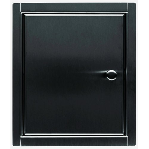 ROLL UP INBOUW TOILETROLHOUDER VOOR 6 ROLLEN BLACK CHROME 