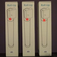 ROLL UP INBOUW TOILETROLHOUDER VOOR 6 ROLLEN GEBORSTELD MESSING GOUD